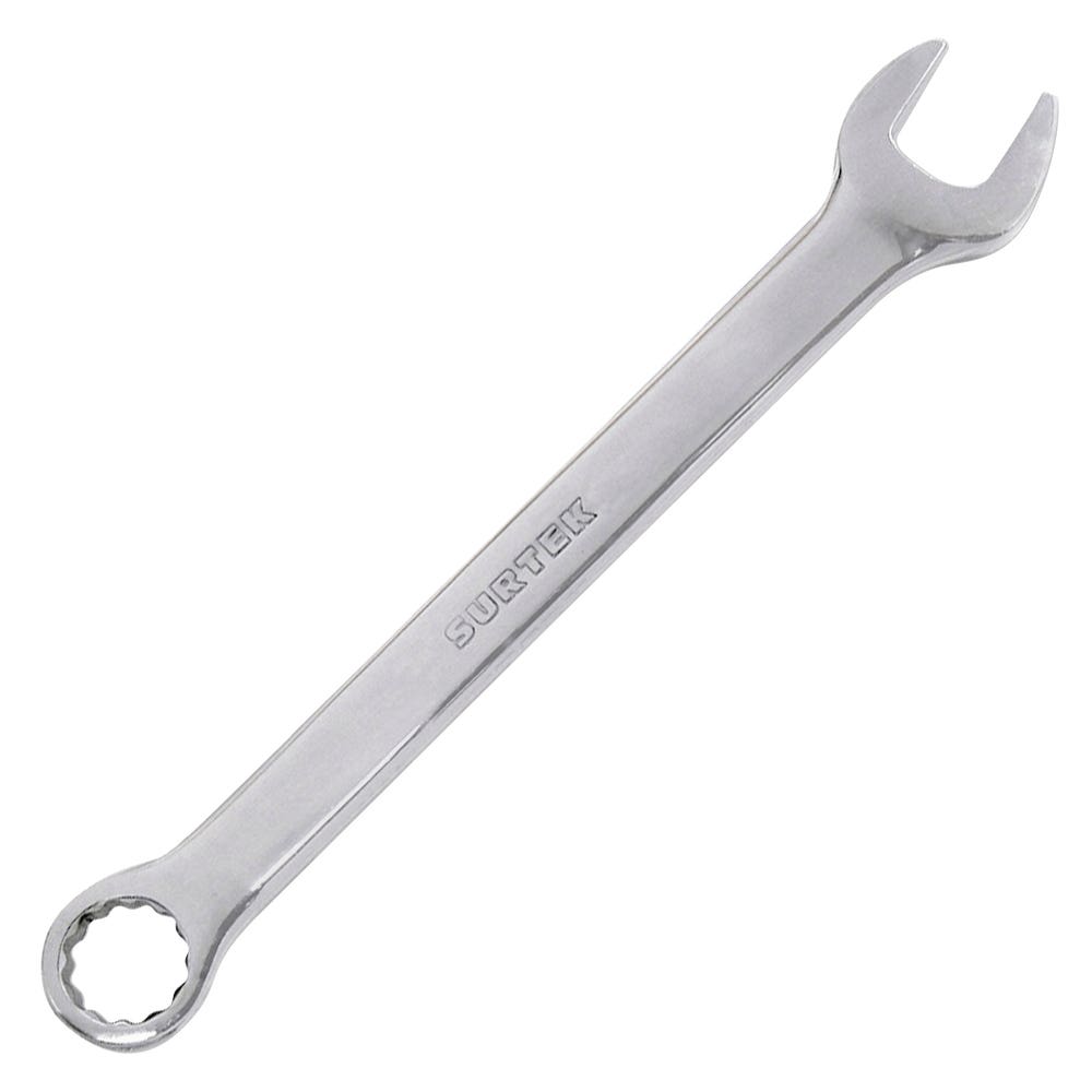 Llave Combinada Pulido Espejo Métrica, 12 Puntas, Surtek 100374