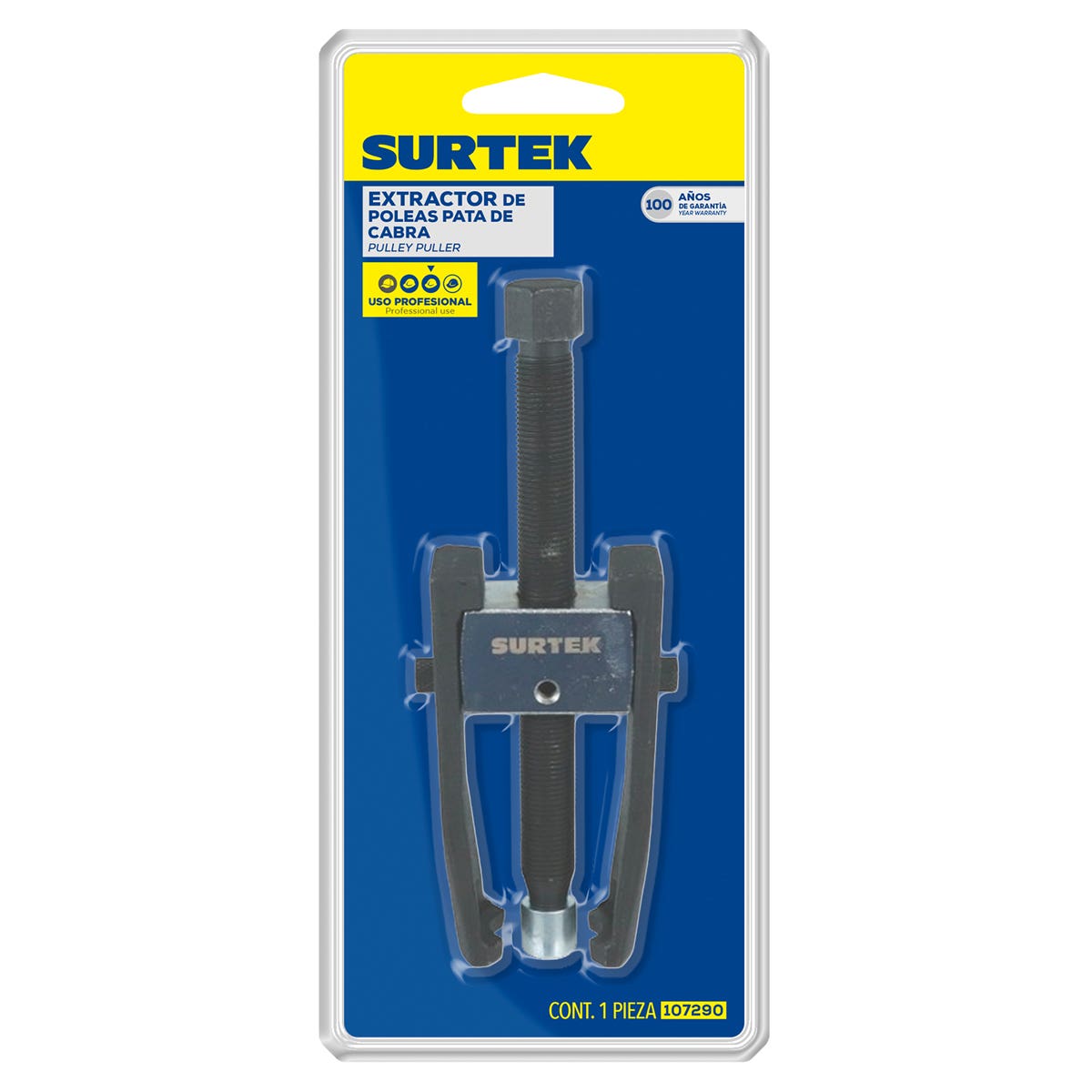 Extractor De Poleas pata De Cabra, Surtek 107290