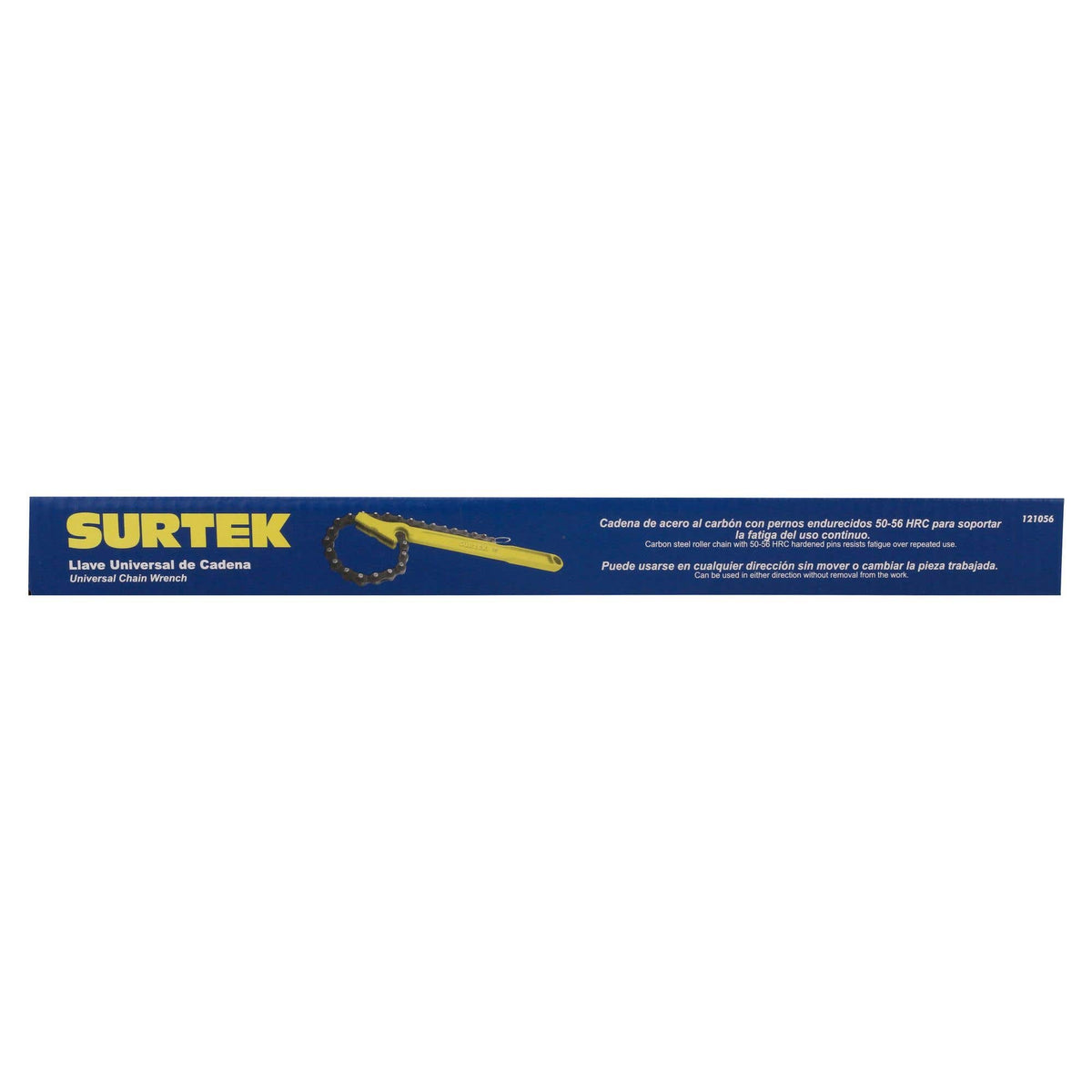 Llave Universal De Cadena De Acero De 4-3/4, Surtek 121056