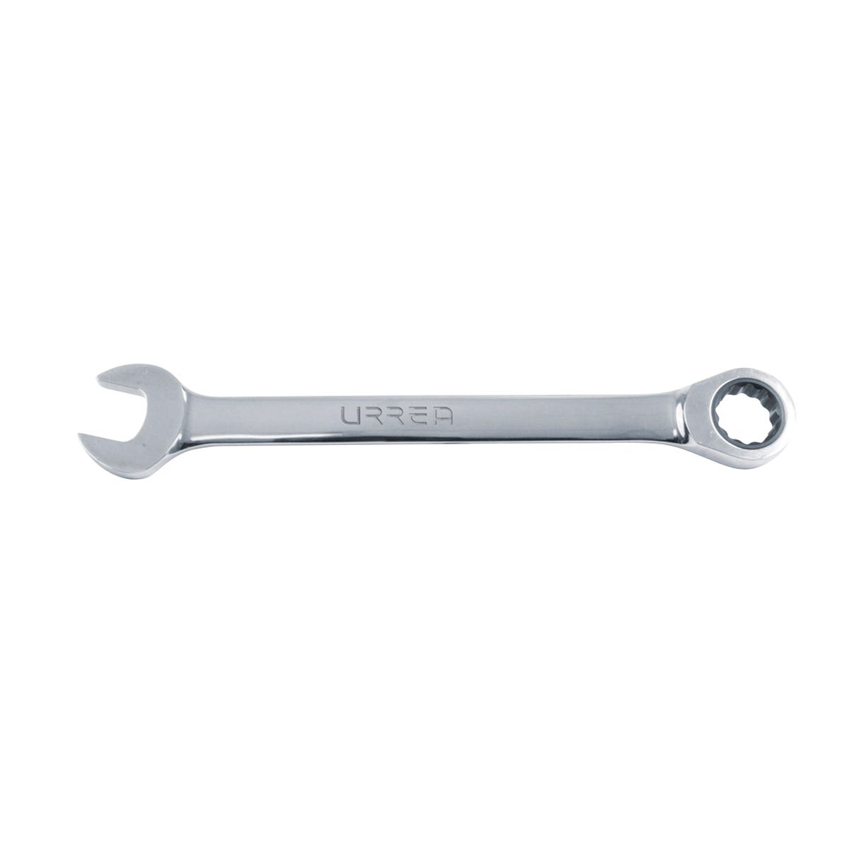 Llave Combinada Pulido Espejo De Matraca En Pulgadas, 12 Puntas, Urrea 1246CM