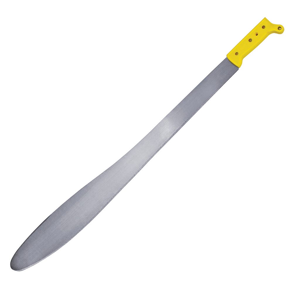 Machete Laminado Con Mango Amarillo Caguayano 27, Surtek 130508