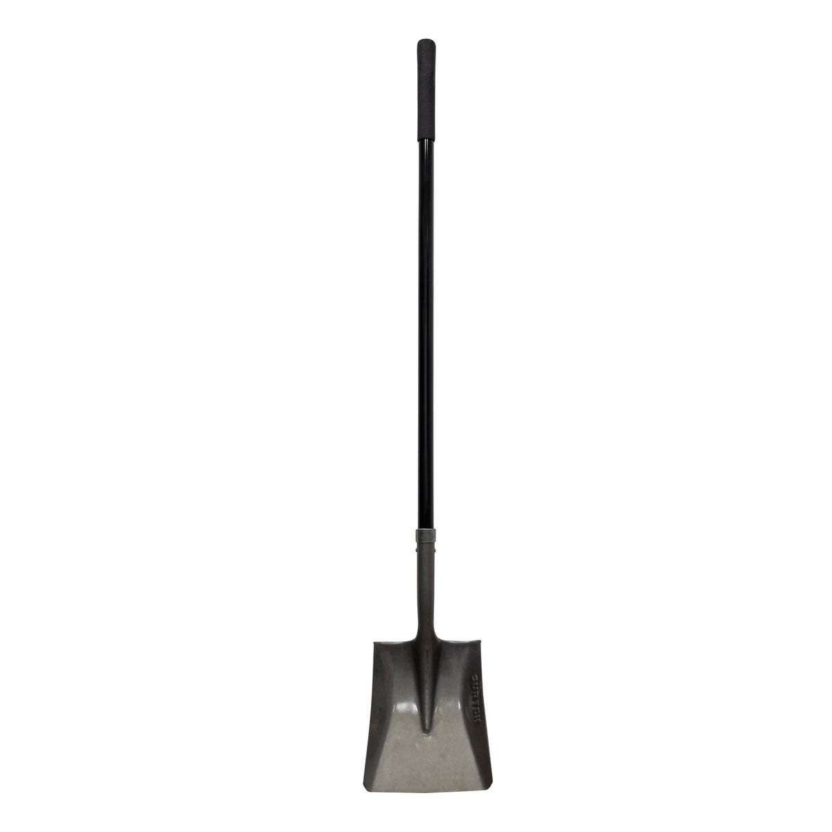Pala Con Mango Largo De Fibra De Vidrio Con Anillo Crimpado, Cuadrada, Surtek 130627