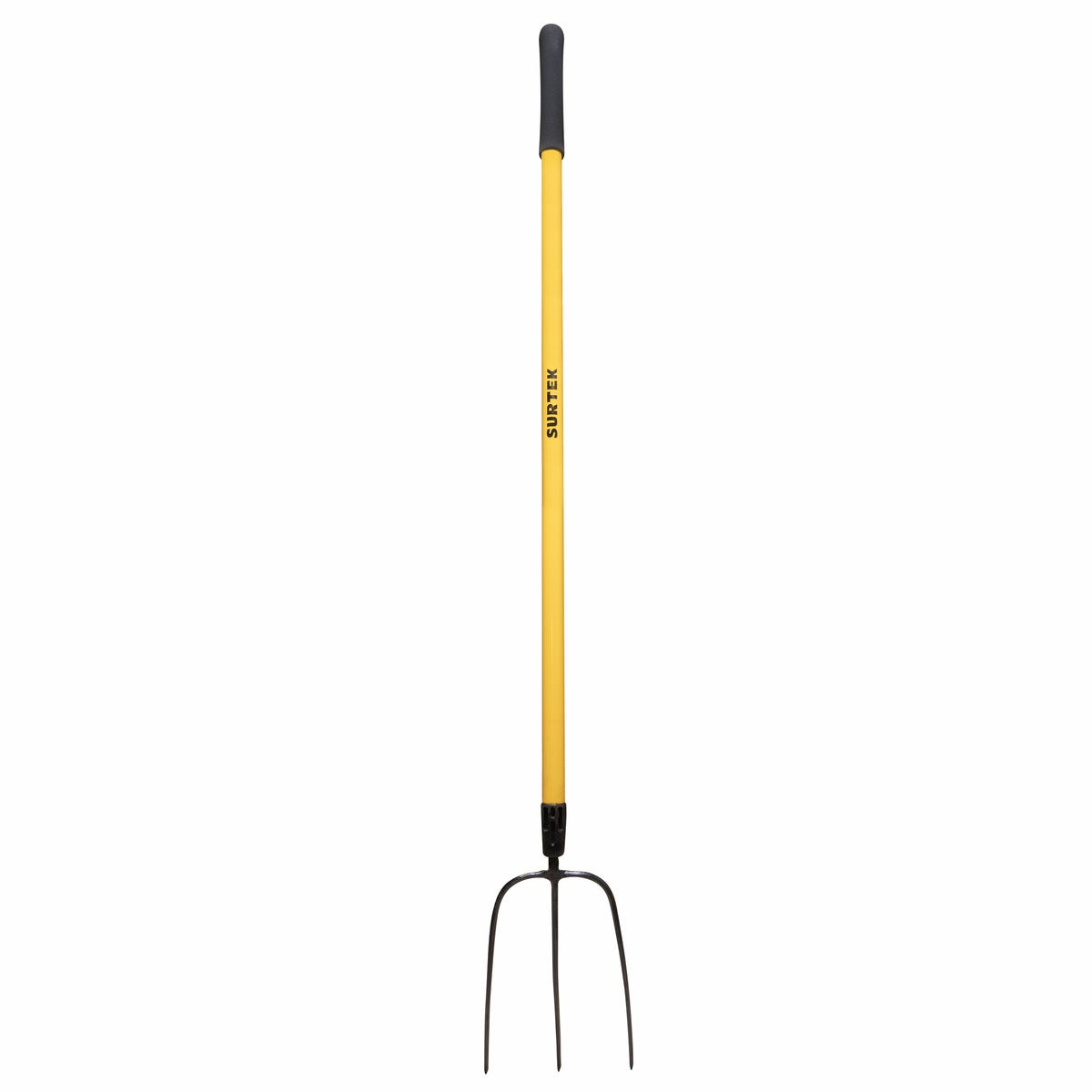Bieldo Forjado En Una Pieza Con Mango De Madera De 3 Dientes, 48, Surtek 130670