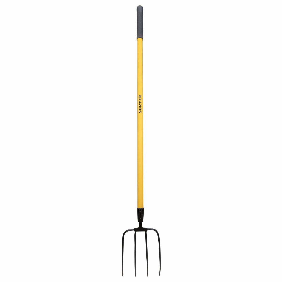 Bieldo Forjado En Una Pieza Con Mango De Madera De 4 Dientes, 48, Surtek 130672