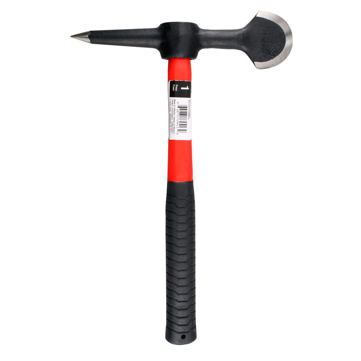 Martillo Para Soldador Con Mango De Fibra De Vidrio De 12, 12 Oz, Urrea 1410