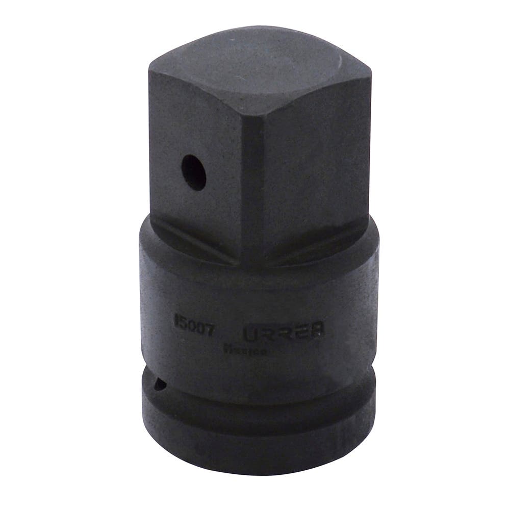 Adaptador Con Barreno Pasado Para Dado De Impacto Cuadro De 1 Hembra A 1-1/2 Macho, Urrea 15007