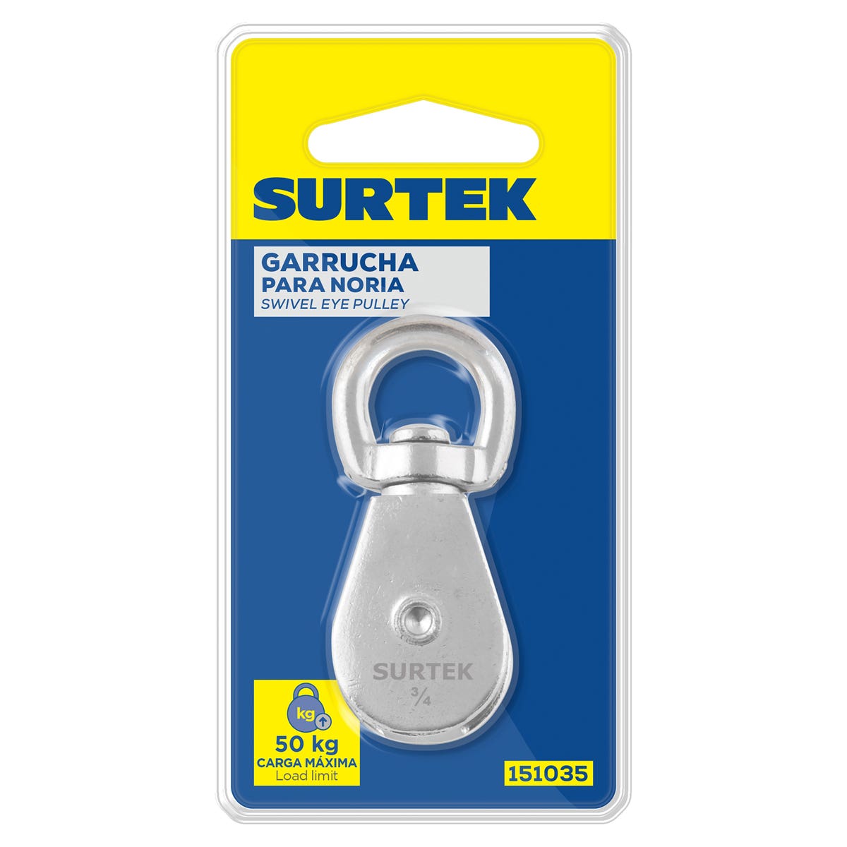 Garrucha Para Noria 3/4, Surtek 151035
