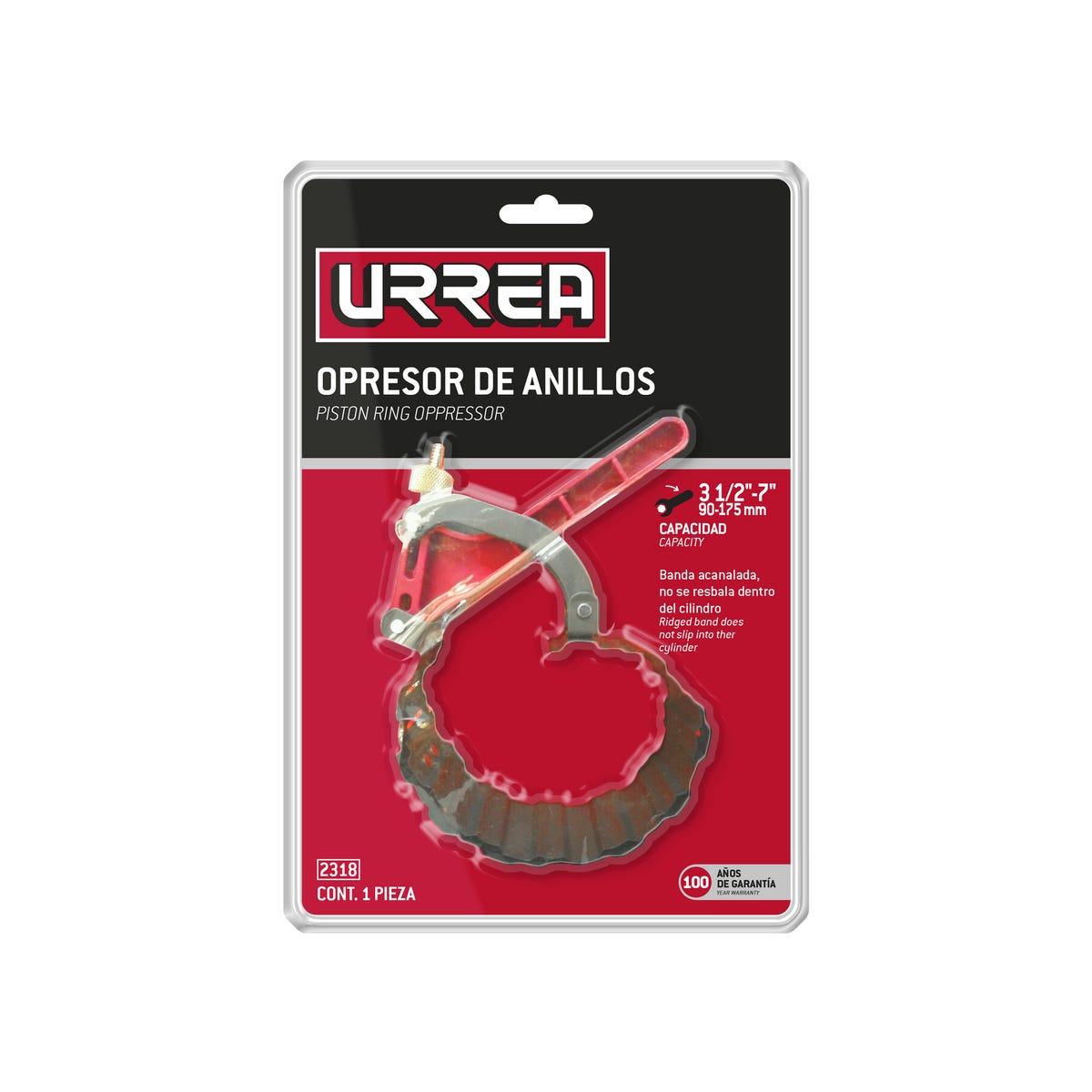 Opresor De Banda Acanalado 3 A 5, Urrea 2318