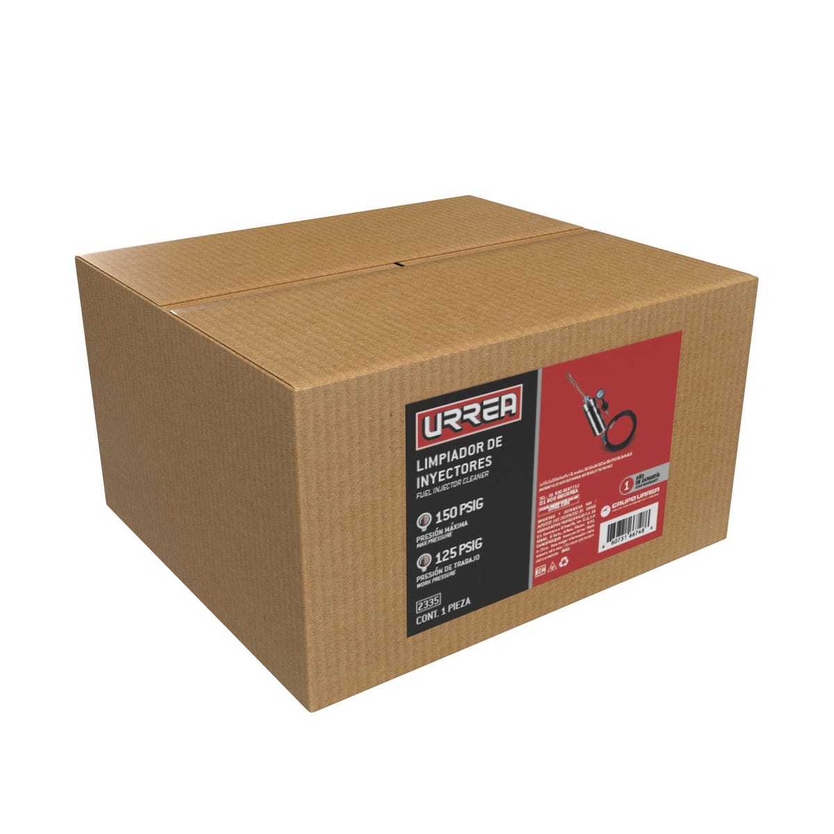Limpiador De Inyectores 100 PSI, Urrea 2335