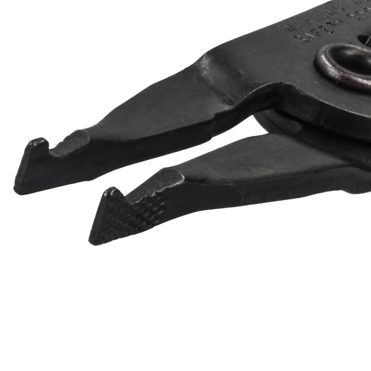 Pinza Para Anillos De Retención Con Mango Rubber Grip Punta Plana Tipo Externo Ángulo De 0°, Urrea 250G
