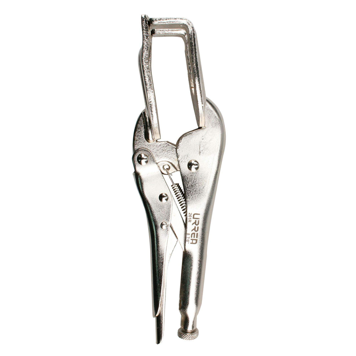 Pinza De Presión Cromada Para Soldadura De 8-7/8, Urrea 261R