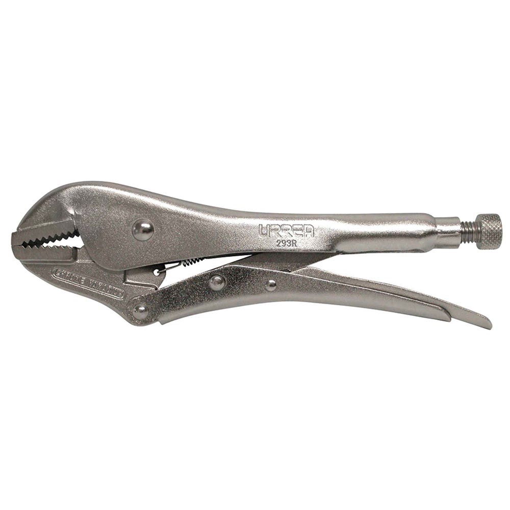 Pinza De Presión Cromada Quijada Recta De 7-1/2, Urrea 291R