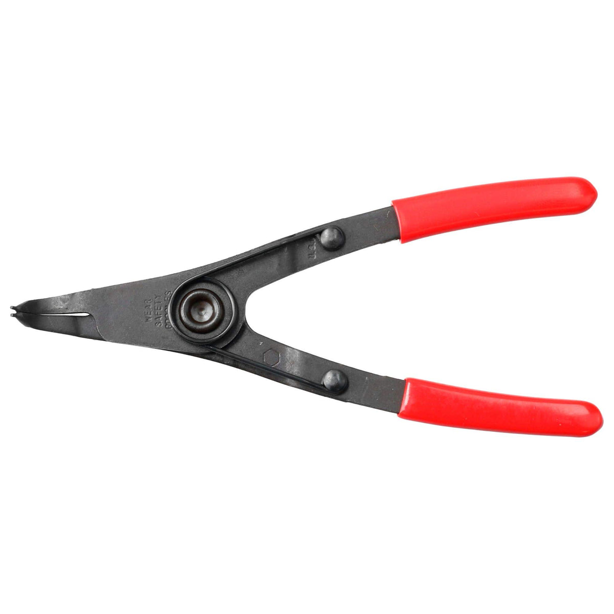Pinza Para Anillos De Retención Con Mango Rubber Grip Fijas Tipo Externo Ángulo De 45°, Urrea 3914
