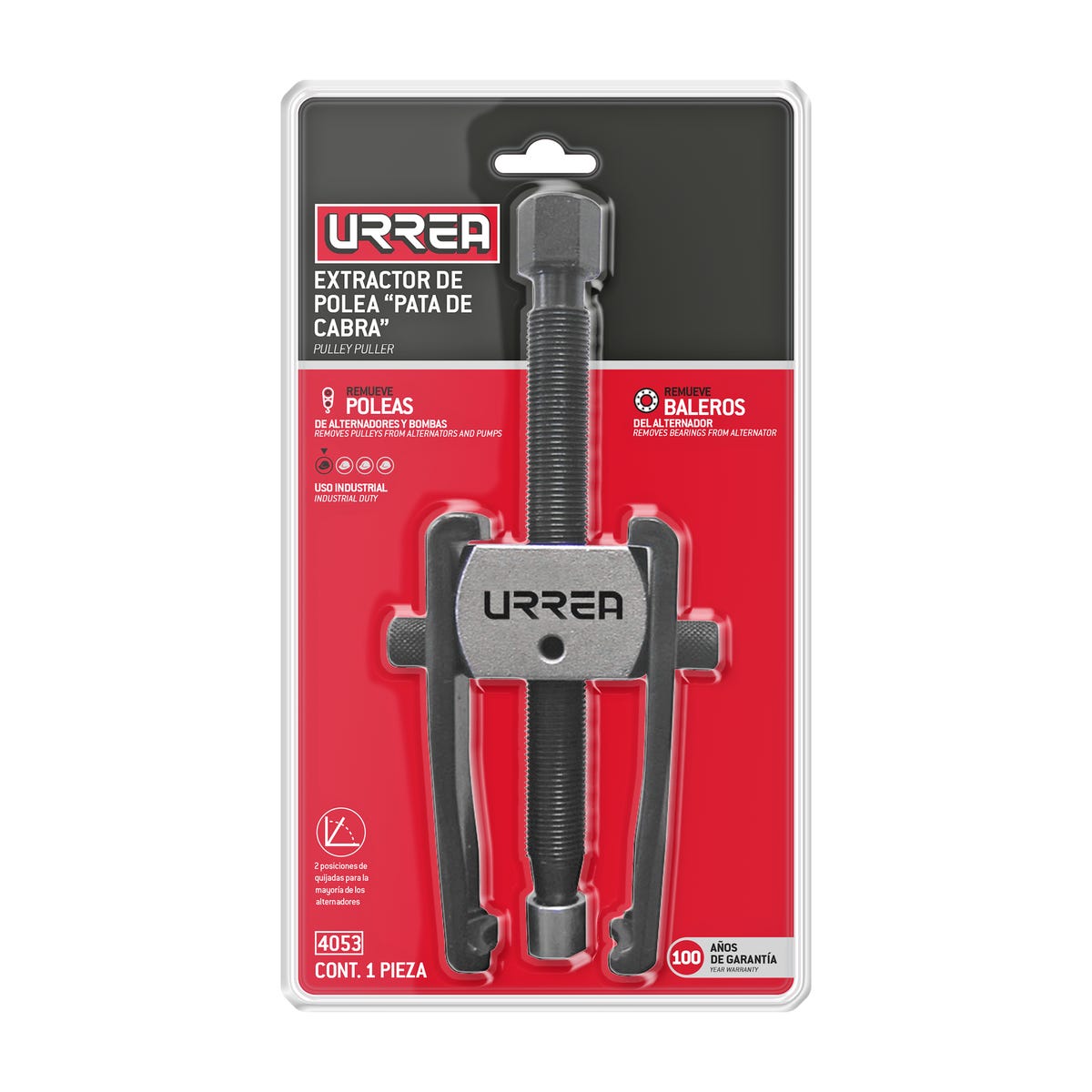 Extractor De Poleas pata De Cabra, Urrea 4053