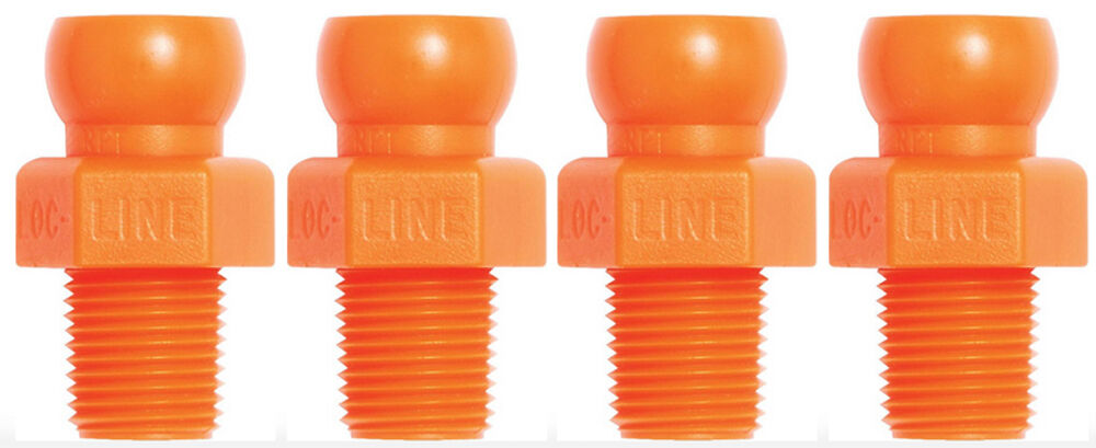 CONECTOR 1/8" NPT LOC-LINE 41405 (4 PIEZAS)