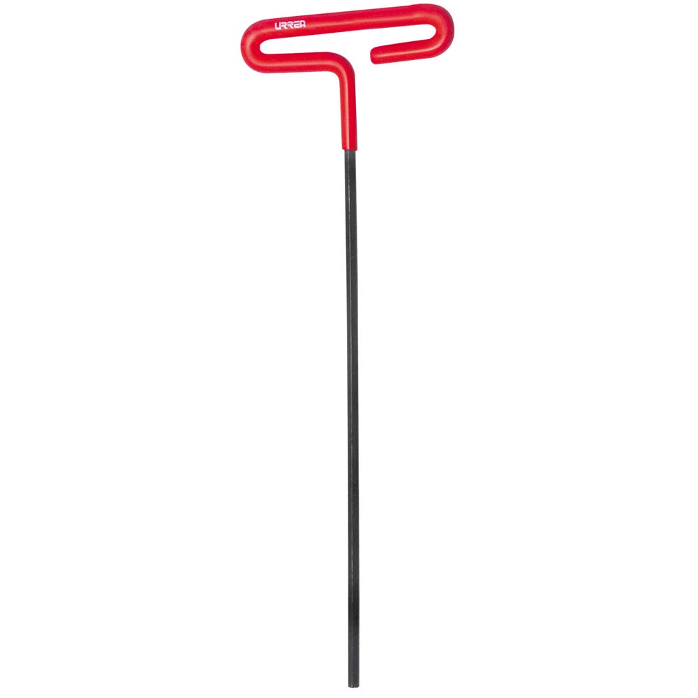 Llave Hexagonal Larga Tipo T Mango De Vinil, En Pulgadas, Urrea 46424LG