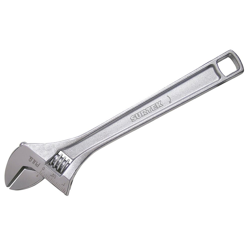 Llave Ajustable Cromada 8 1, Surtek 508