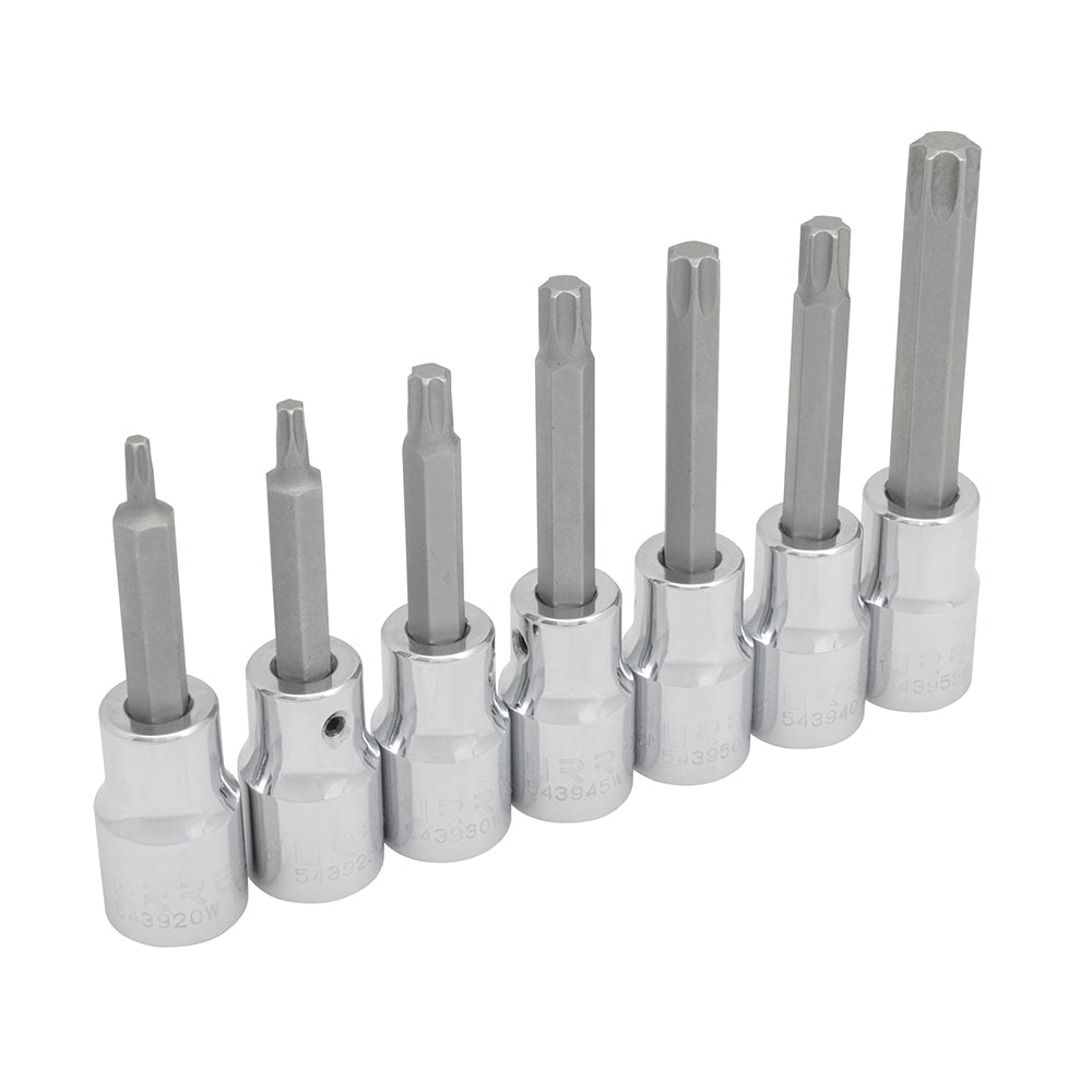 Juego De Dados Con Punta Torx Cuadro De 1/2, En Urrea 5439C