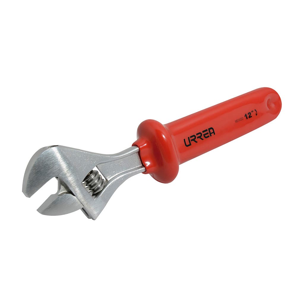 Llave Ajustable Con Mango Dieléctrico 1000 V De 12, Urrea 712V
