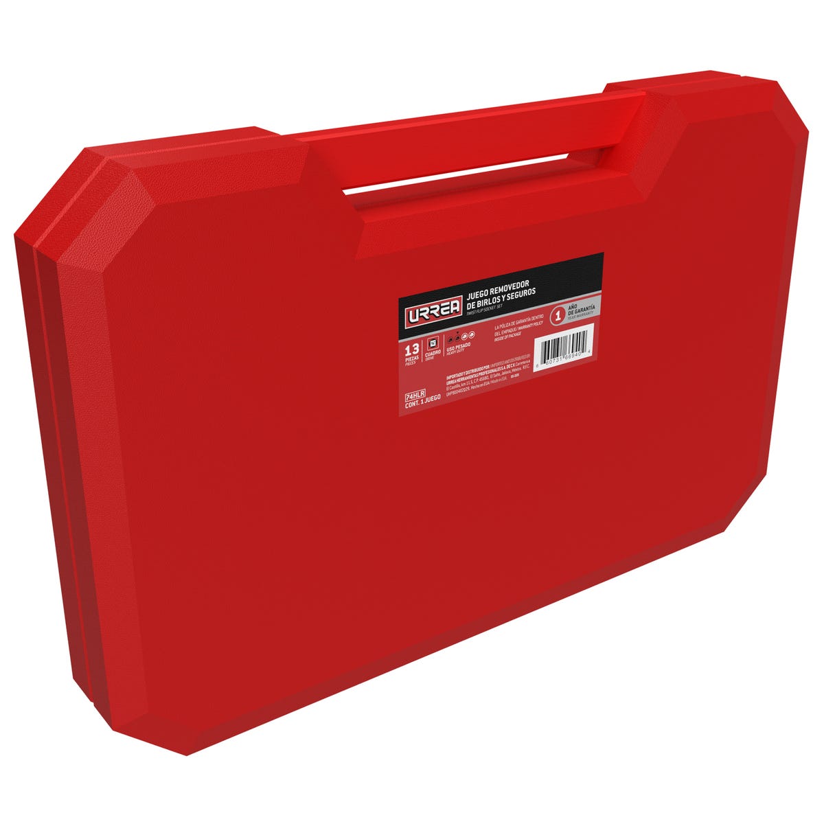 Juego De Extractor Tuercas Barridas 3/8, 13 Piezas, Urrea 74HLR