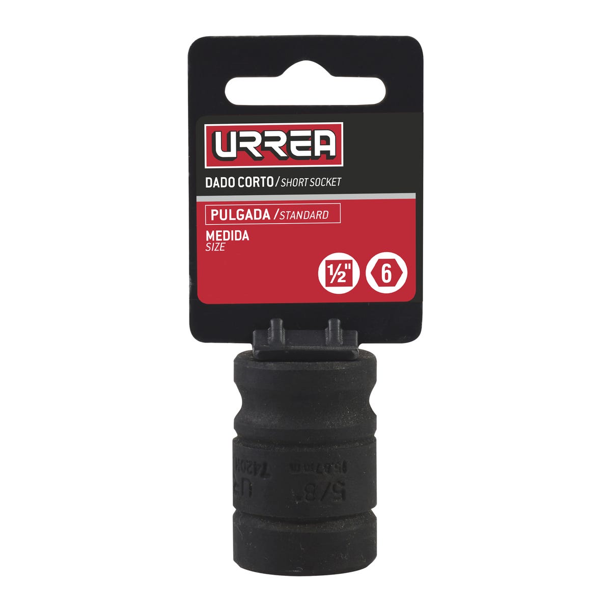 Dado De Impacto Cuadro De 3/4, 6 Puntas, En Urrea 7510