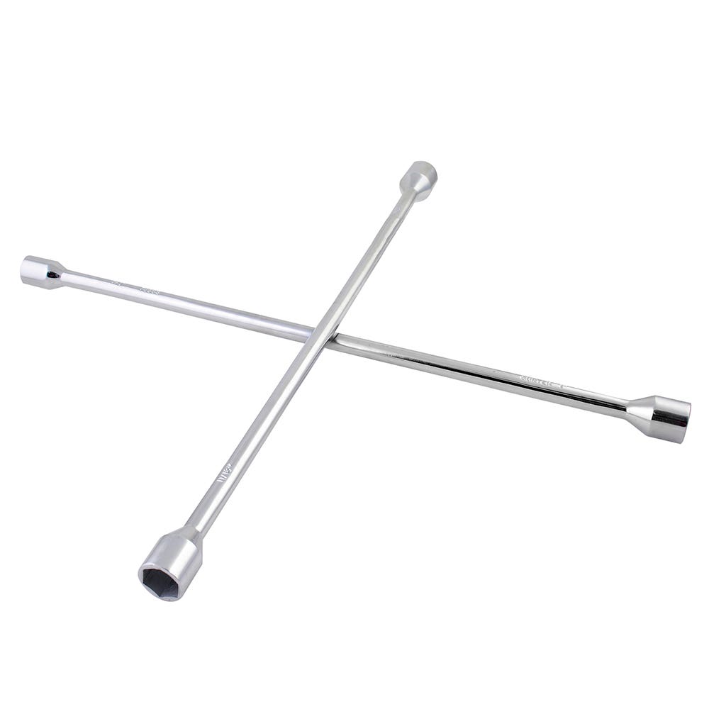 Llave De Cruz Cromada Para Minibús Y Camioneta Doble Rodado 1 A 1-1/6, 26, Surtek 7650L