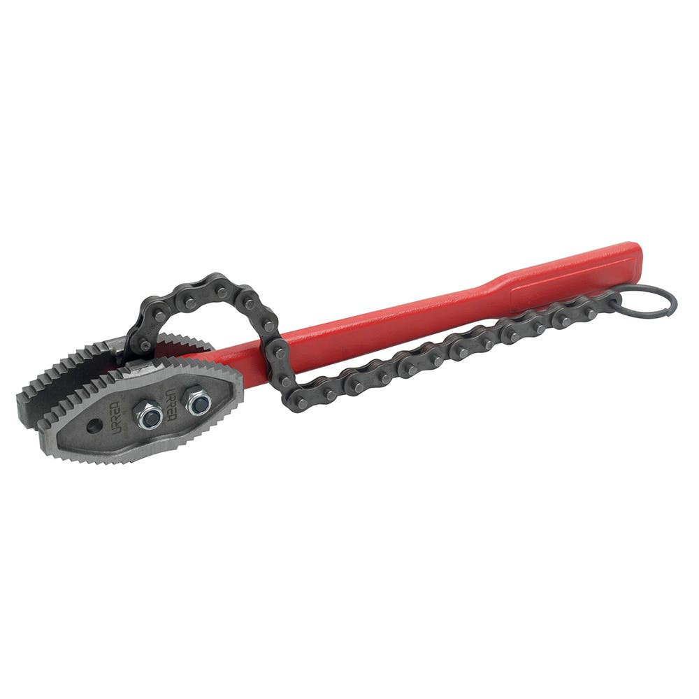 Llave De Cadena Tipo Caimán Para Tubos De 2-1/2, 17, Urrea 795C