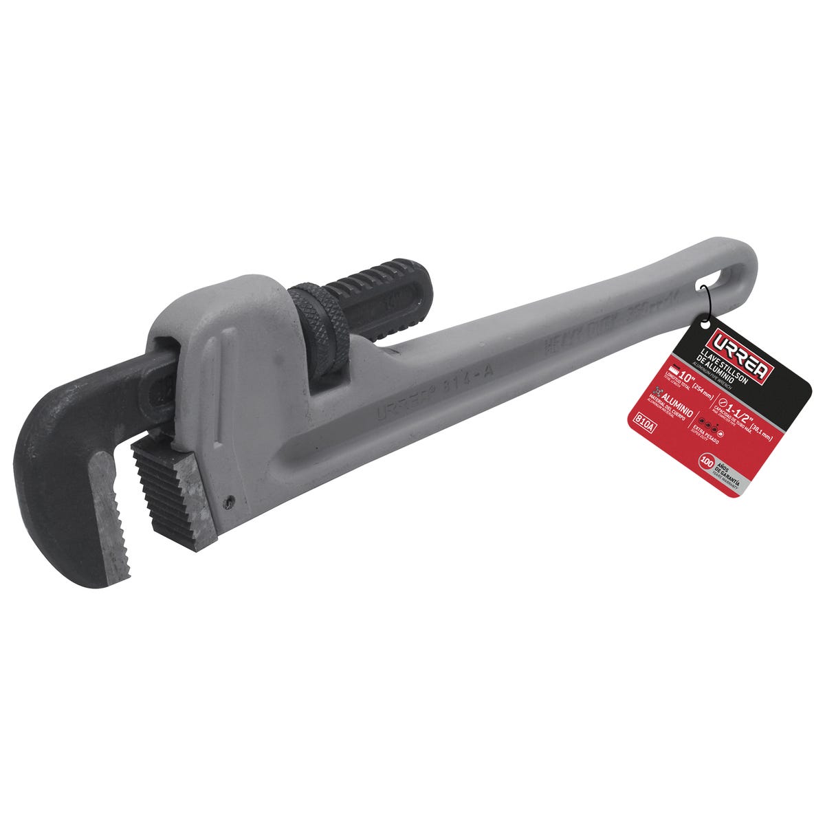 Llave Stillson De Aluminio 1-1/2, 10, Urrea 810A