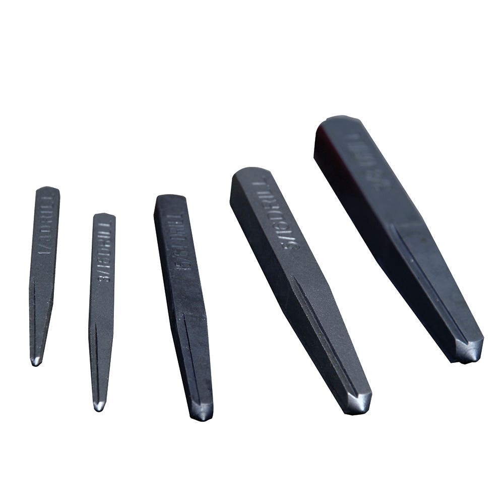 Juego De Extractor Rectos Para Tornillos, 5 Piezas, Urrea 9500A