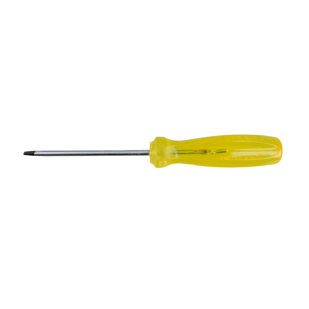 Destornillador Con Mango Ámbar, Punta Cabinet Barra Redonda 1/8 x 2-1/2, Urrea 9622