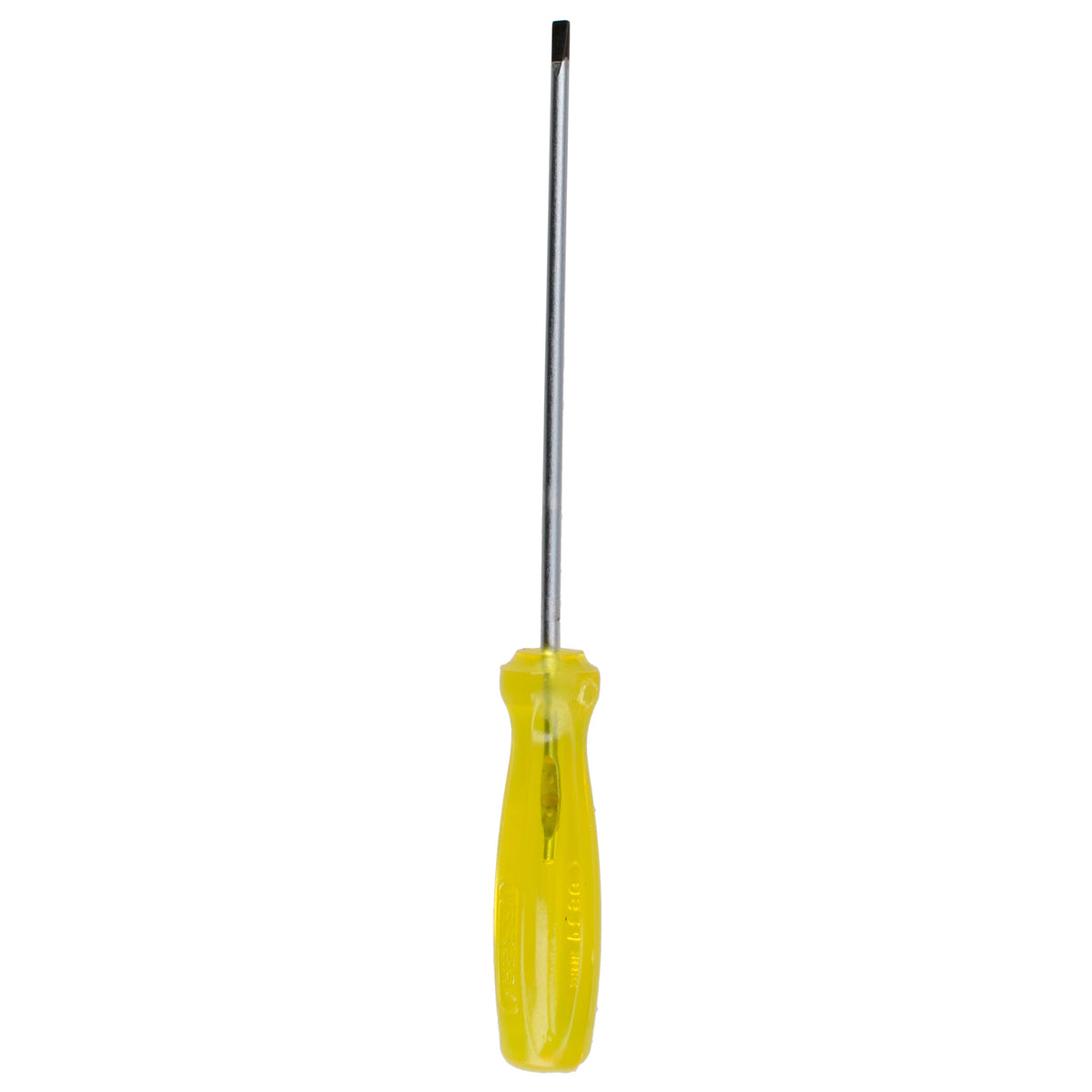Destornillador Con Mango Ámbar, Punta Cabinet Barra Redonda 1/8 x 4, Urrea 9624
