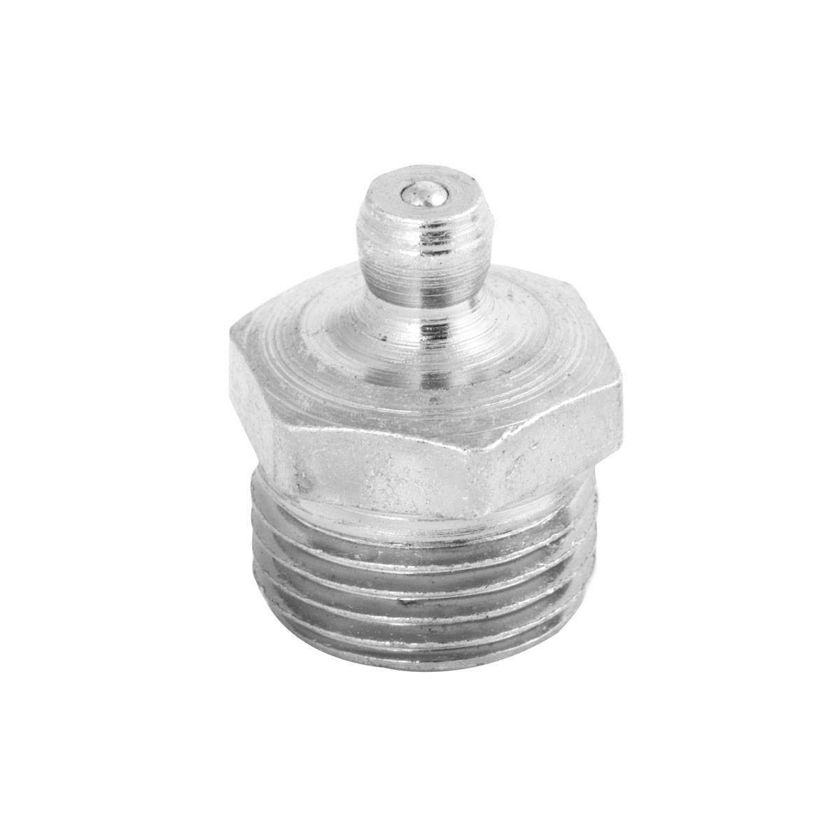 Grasera 1/4-18 Recta NPT Inoxidable (Empaque c/50 Pzas) | A-16514
