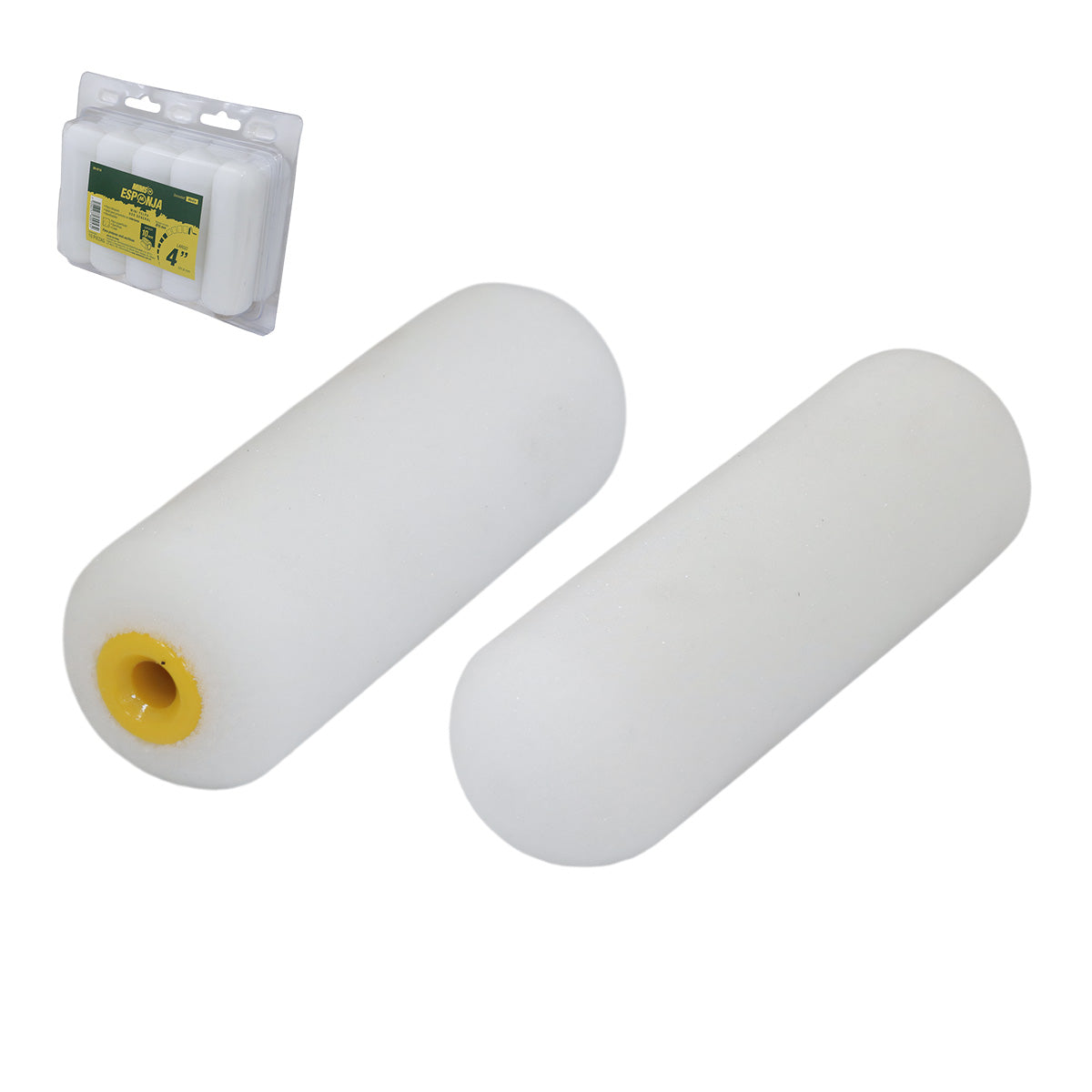 Mini Felpa Esponja Uso General 4" (Precio X Blister Con 10Pzas) | BR-0710