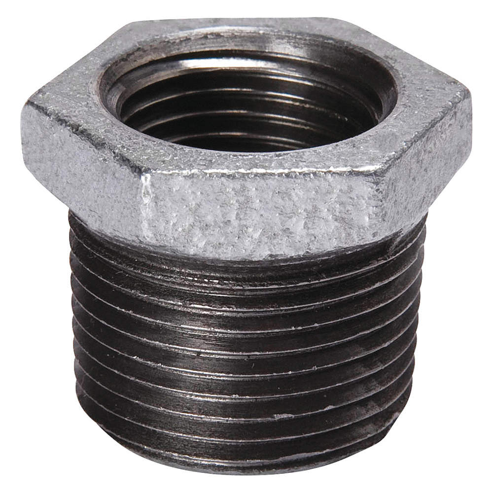 Reducción Bushing De Acero Galvanizado 150 Lb 1/2 x 1/8PG