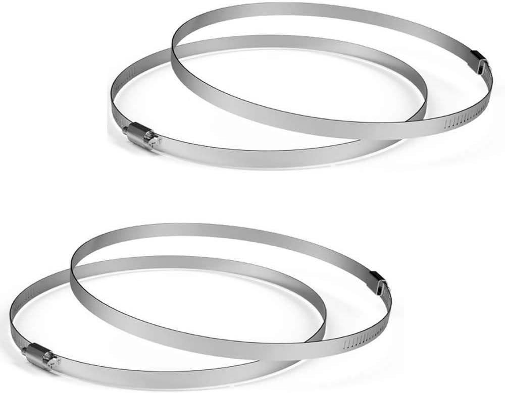 12" DUCT CLAMP STAINLESS STEEL HAPPY HYDRO