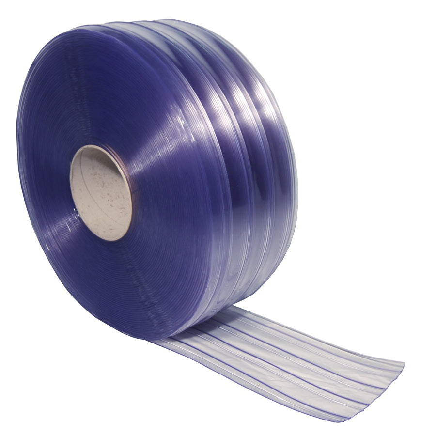 ROLLO CORTINA HAWAINA TRANSPARENTE CON DIMENSIONES DE 8" X 150 FT