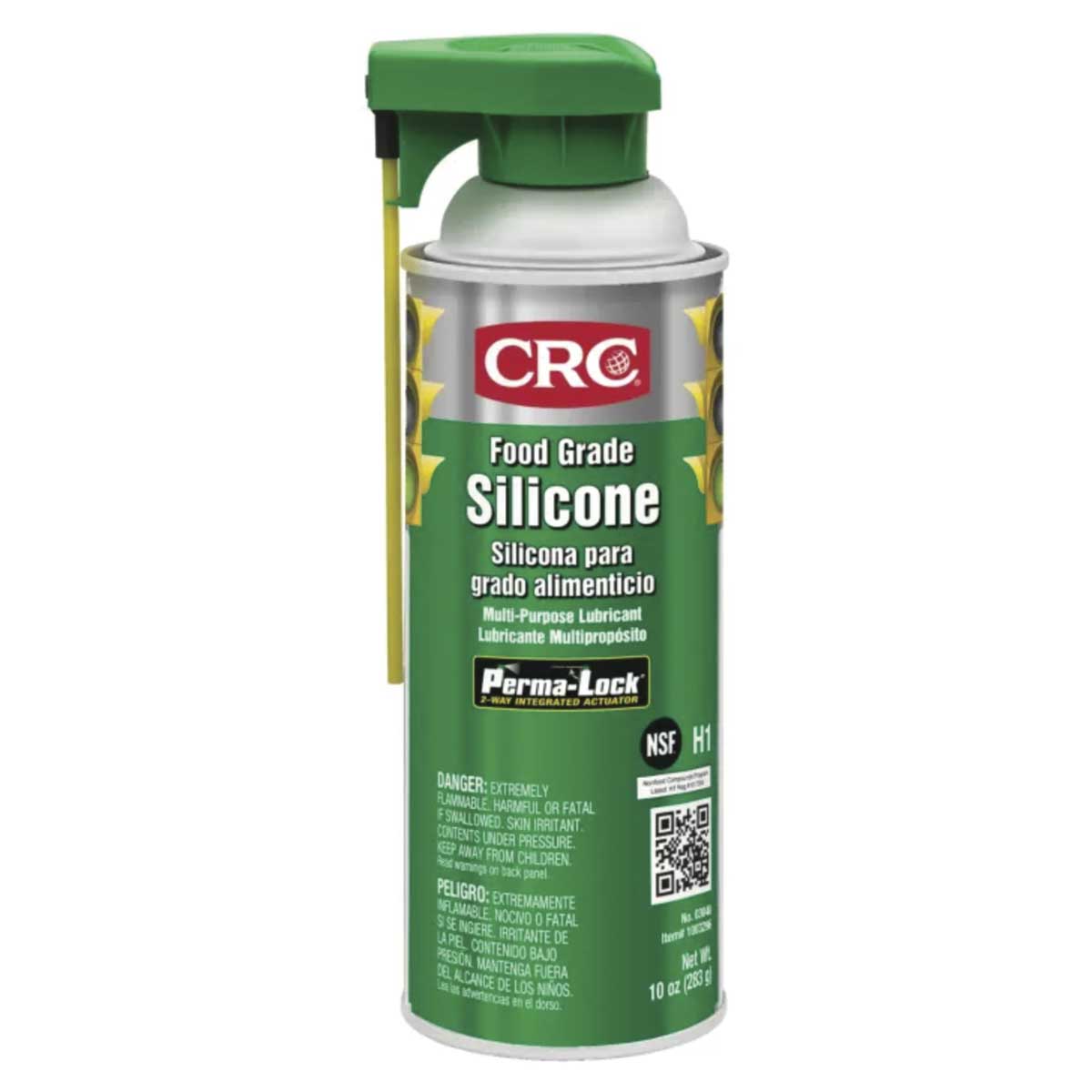 SILICONA GRADO ALIMENTICIO PERMA LOCK® AEROSOL (283g) (CAJA C/12 PZAS - PRECIO X PIEZA) CRC-03040