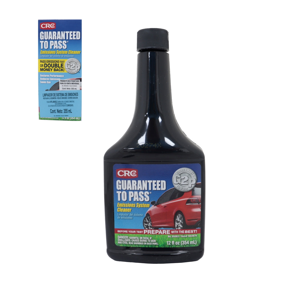 Limpiador del Sistema de Emisiones Guaranteed To Pass Aerosol (354ML) | CRC-MX05063