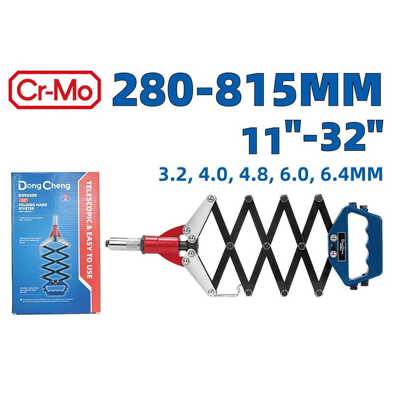 Remachadora Manual Plegable 250-815 MM/32" | DC-HD095000