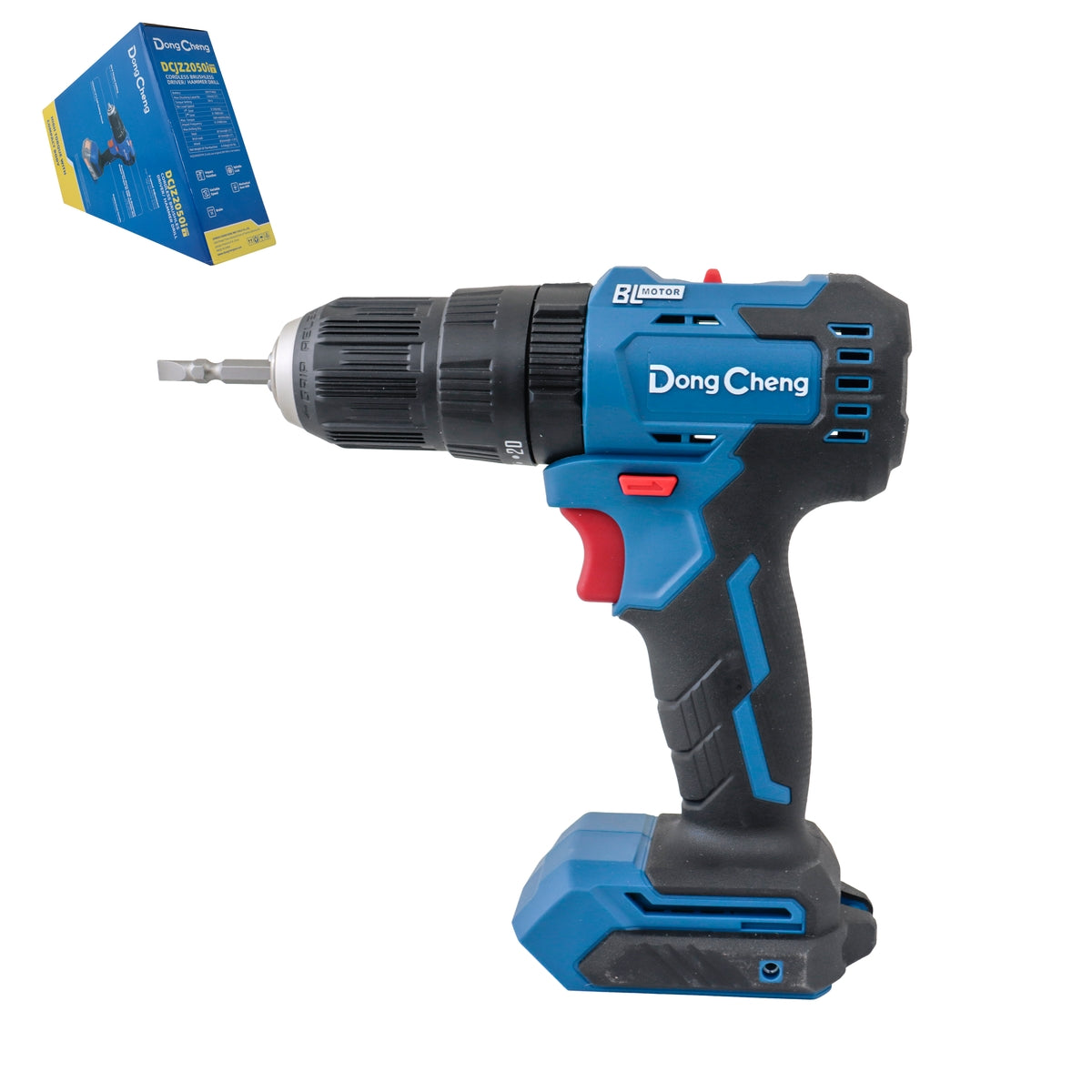 Rotomartillo/Atornillador Inalámbrico Sin Carbones 20V MAX 1/2'' 1800 RPM 27000 IPM (Sin Batería) | DC-DCJZ2050iZ