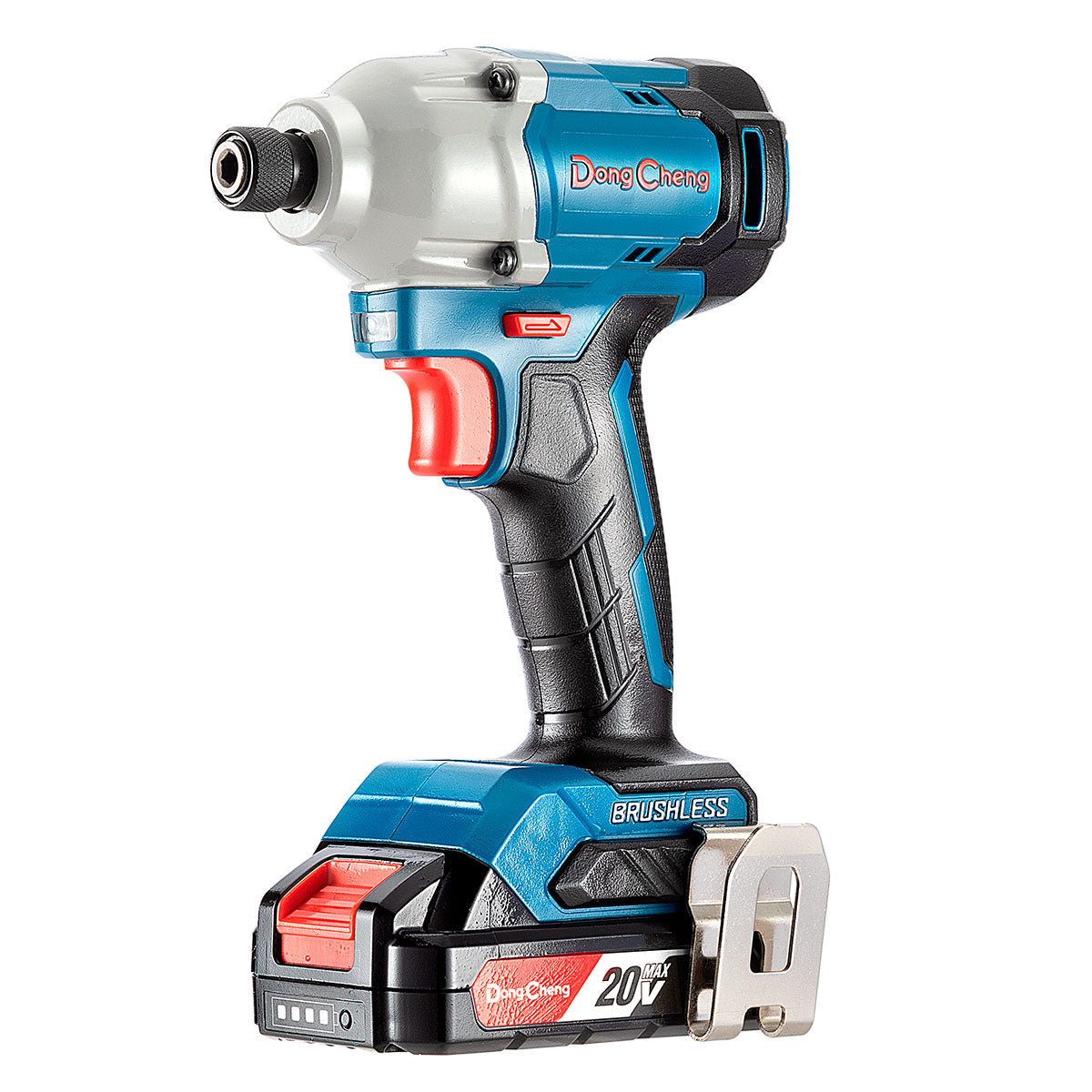 ATORNILLADOR D/IMPACTO SIN CARBONES 20V MAX/2.0 Ahx1 1/4" HEX 2000 RPM 3000 IPM DC-DCPL03-14DM