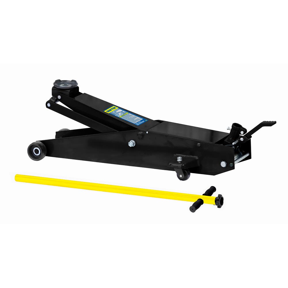 Gato Hidráulico De Patín Con Mango De Grip Plástico Antiderrapante, 3 Ton, Surtek GPP3