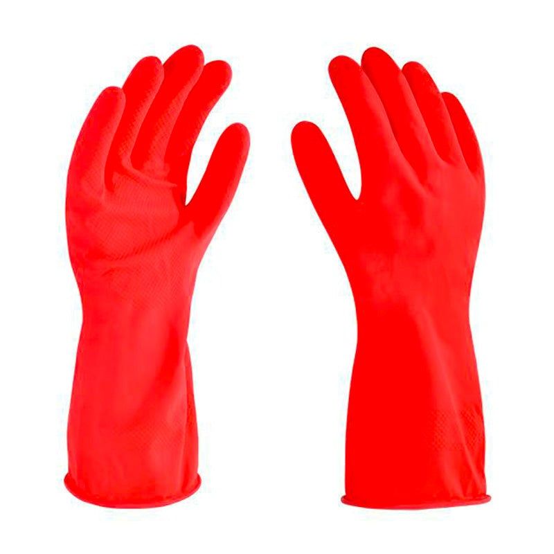 GUANTE DE LATEX ROJO TALLA M 56-131