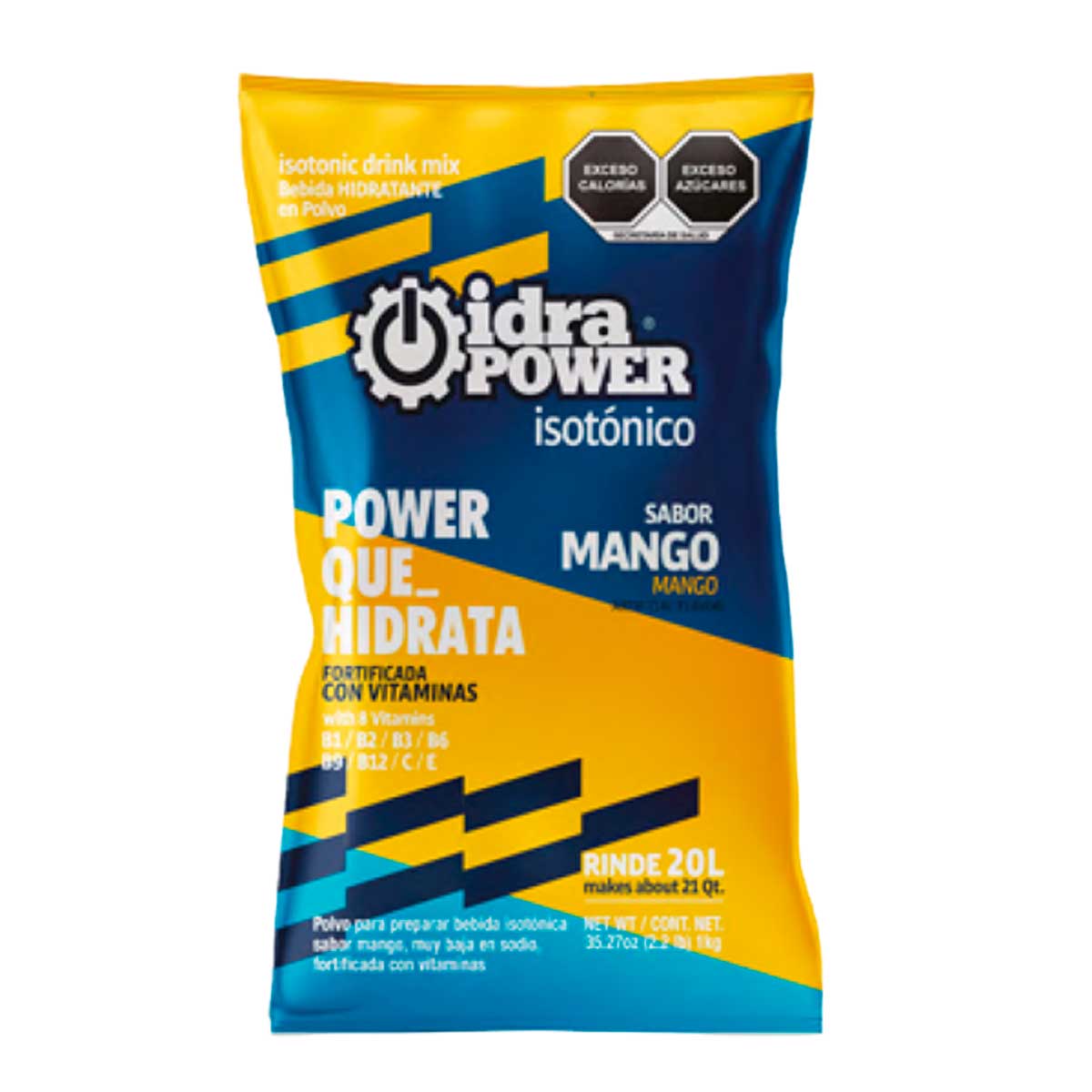 Idrapower Isotónico 1kg/20 lts