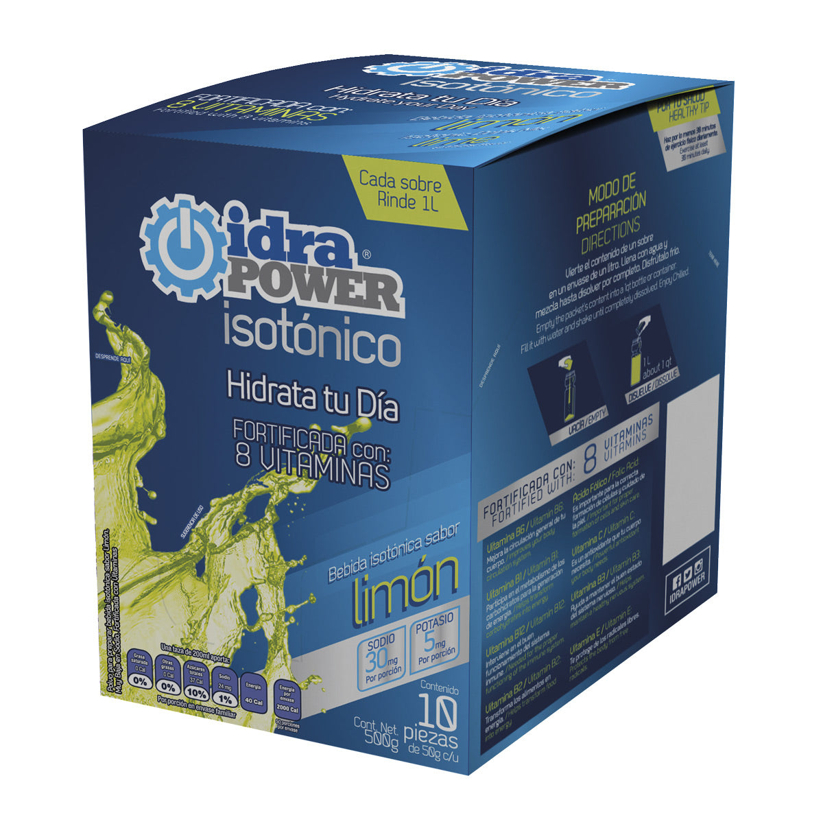 Caja De Idrapower 1L (10PZS)