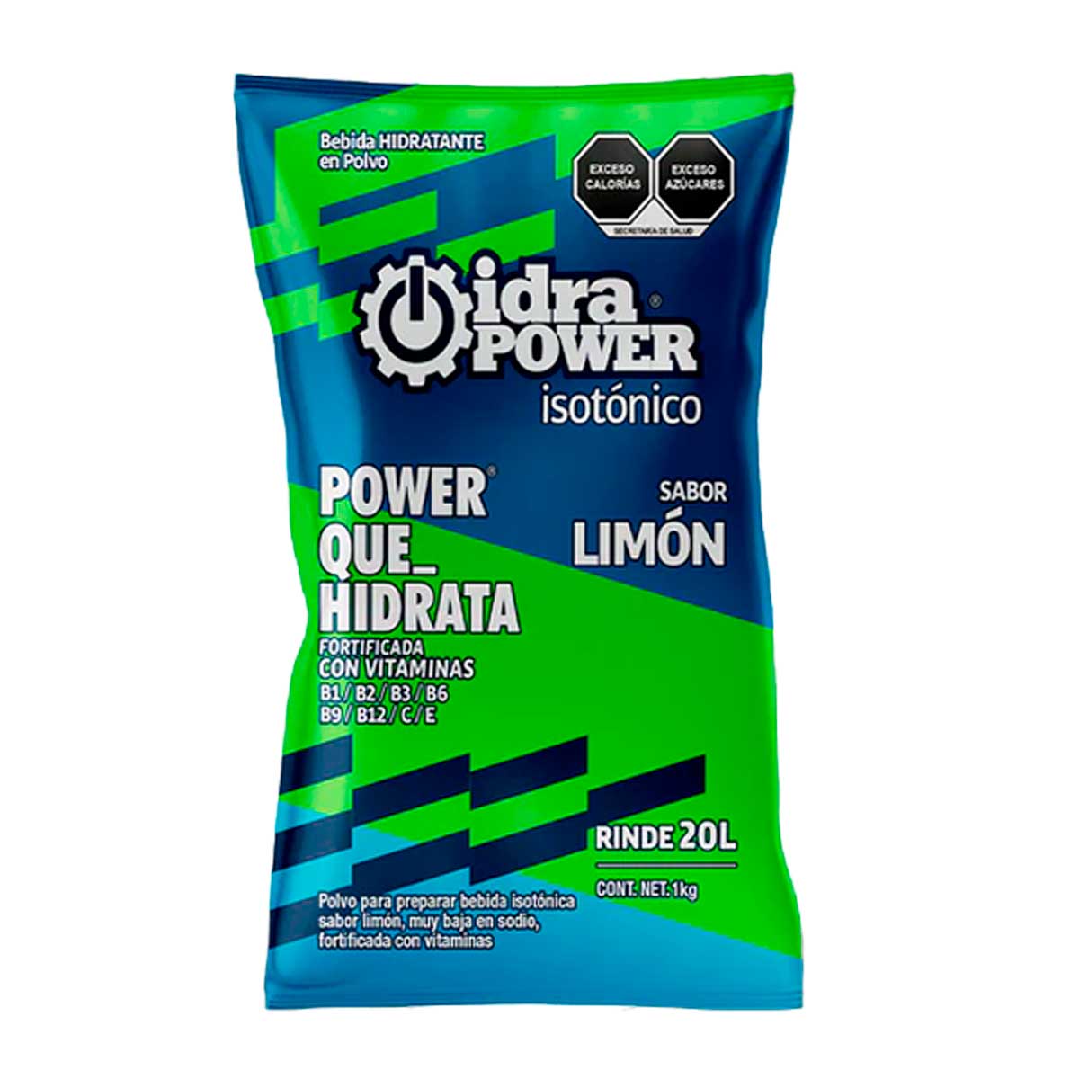 Idrapower Isotónico 1kg/20 lts