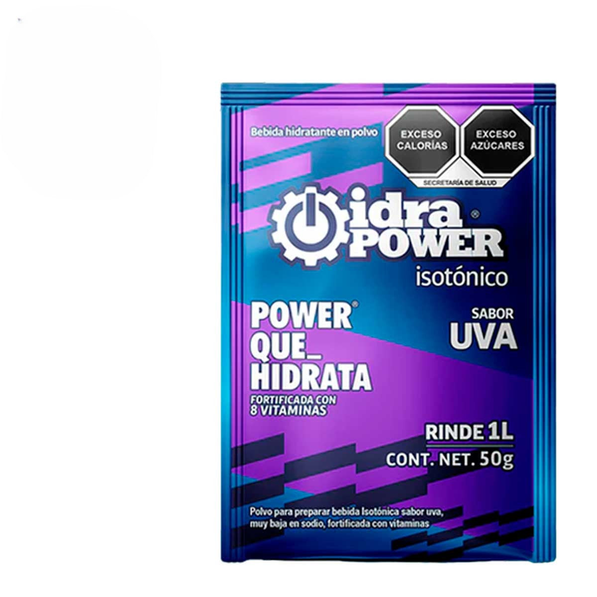 Idrapower Caja con 10 pzas 50 gr /1 lt REND