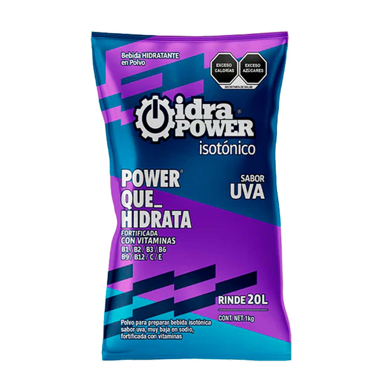 Idrapower Isotónico 1kg/20 lts