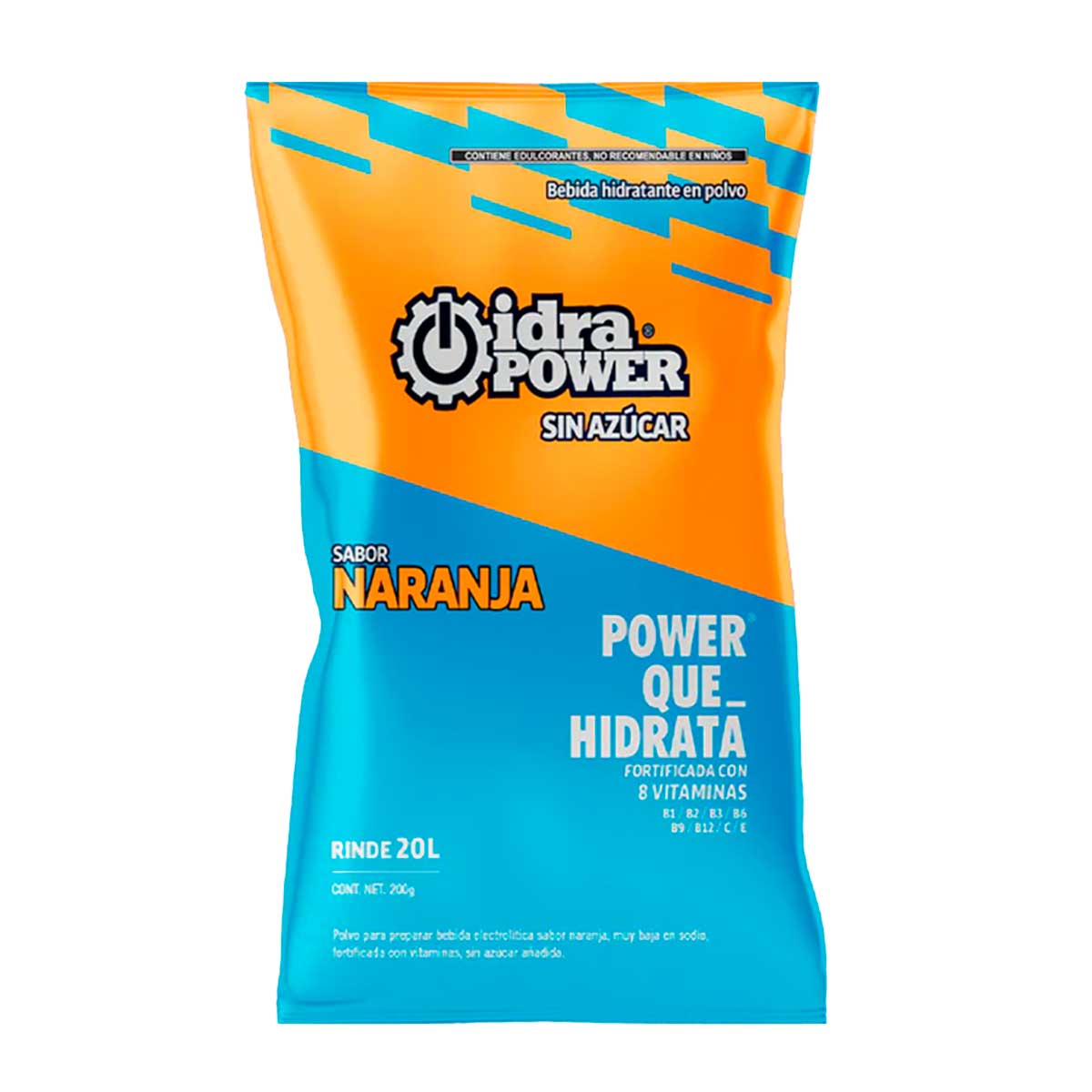Idrapower Sin Azúcar 200gr/ 20 lts
