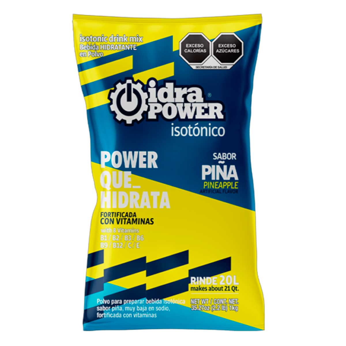 Idrapower Isotónico 1kg/20 lts